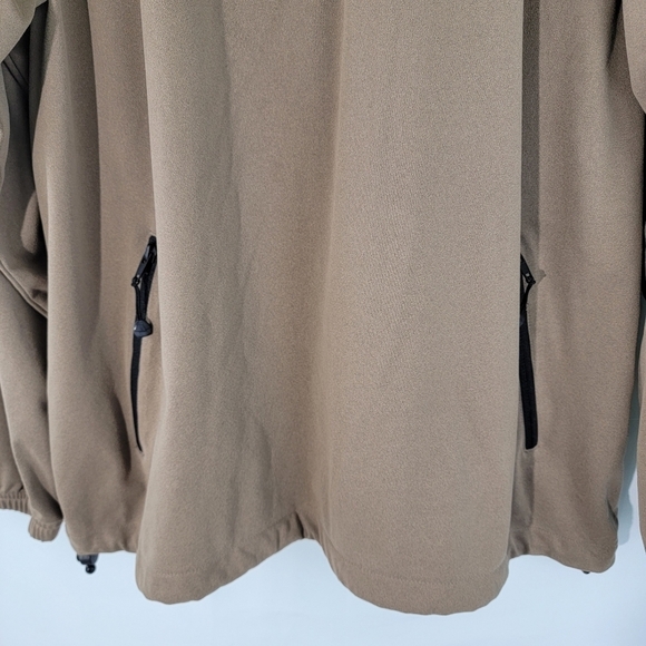 GREG NORMAN Play Dry Men's Gray Water Repellent Windproof Gold Jacket Size XL - Picture 3 of 12